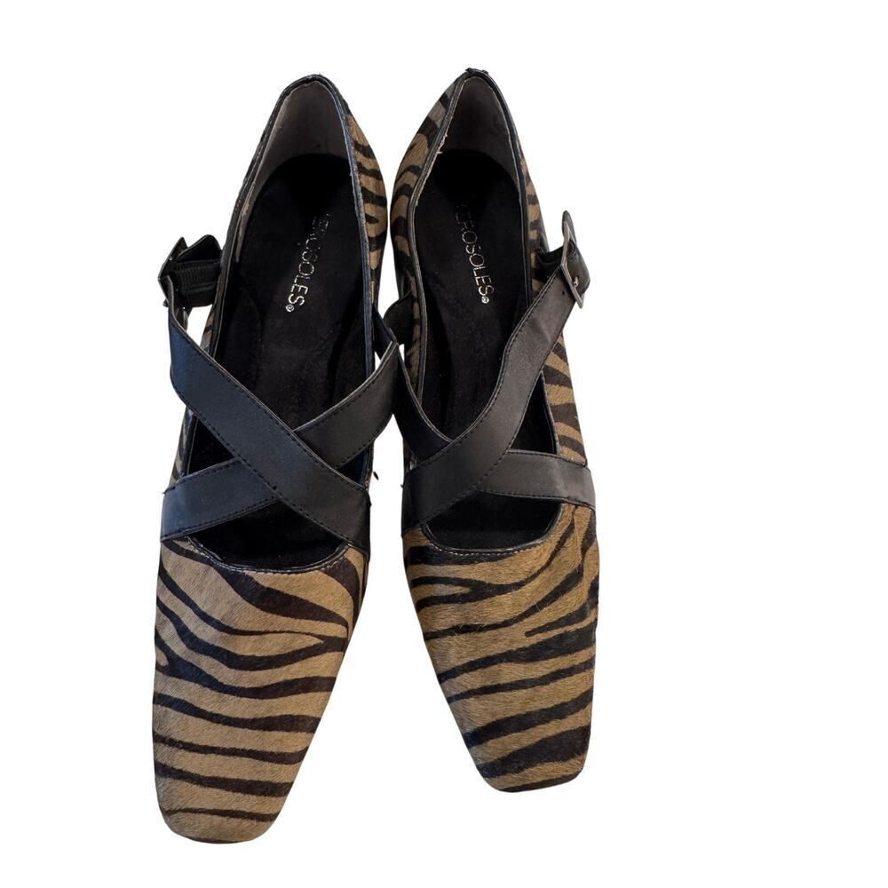  Aerosoles Women's Animal Print Heels -Size 9.5M EUC
